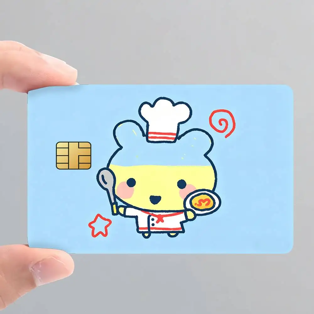 Game Electronic Pets T-TamAgoTchI Card Stickers for Bank Access Protective Waterproof Film Cover Sticker Surprise Gift