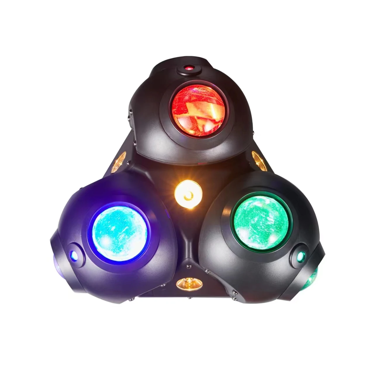 Newest Three Head Rotating Laser Moving Head Light  Stage Disco DMX512 DJ  KTV Bar Disco Stage Equipment  Dance Hall