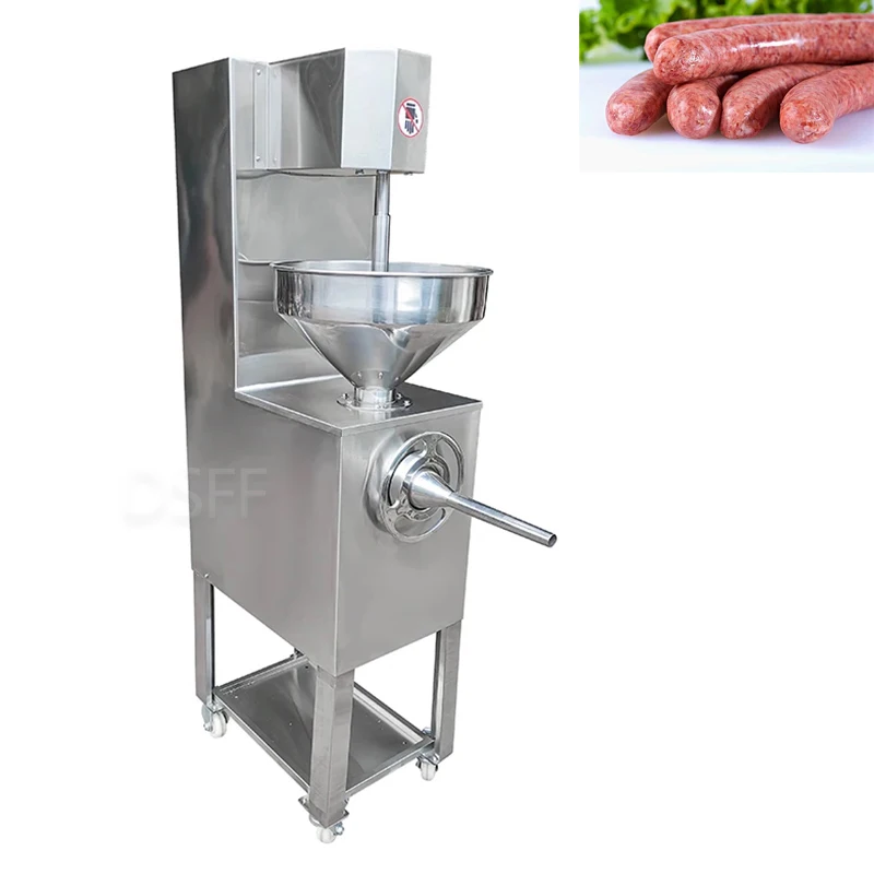 Heavy Duty Fully Automatic Sausage Making Machine, Commercial Sausage Filler, Stainless Steel Vertical Sausage Filler