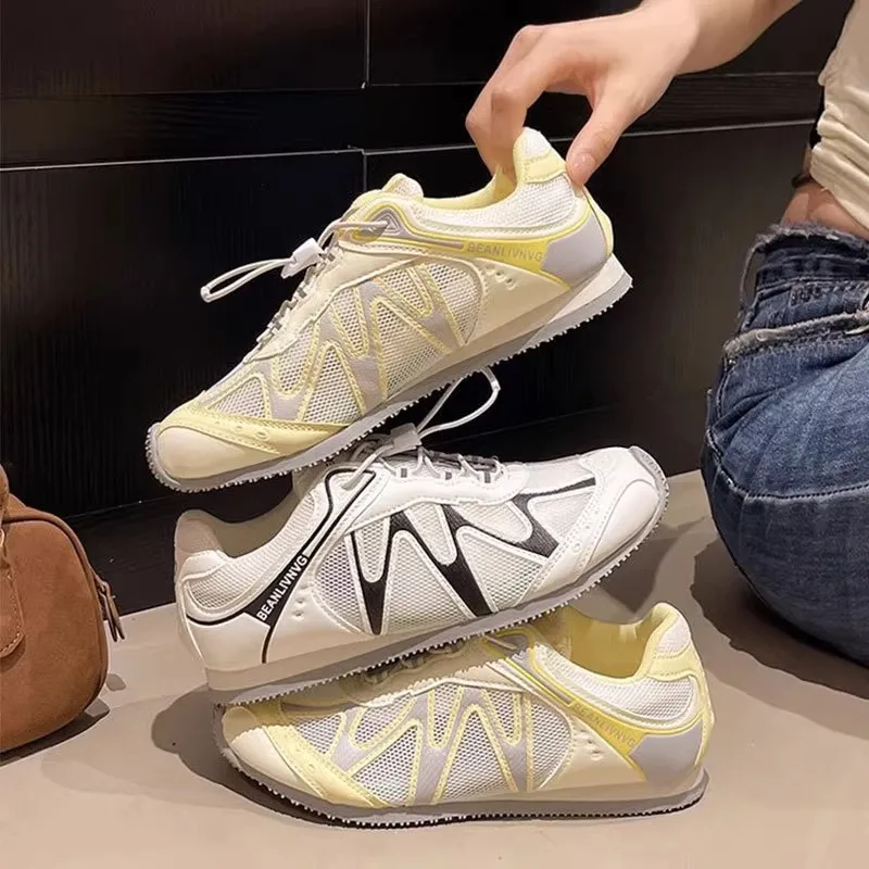 

Женские кроссовки, летние модные дышащие нескользящие кроссовки, уличная легкая удобная обувь на мягкой подошве