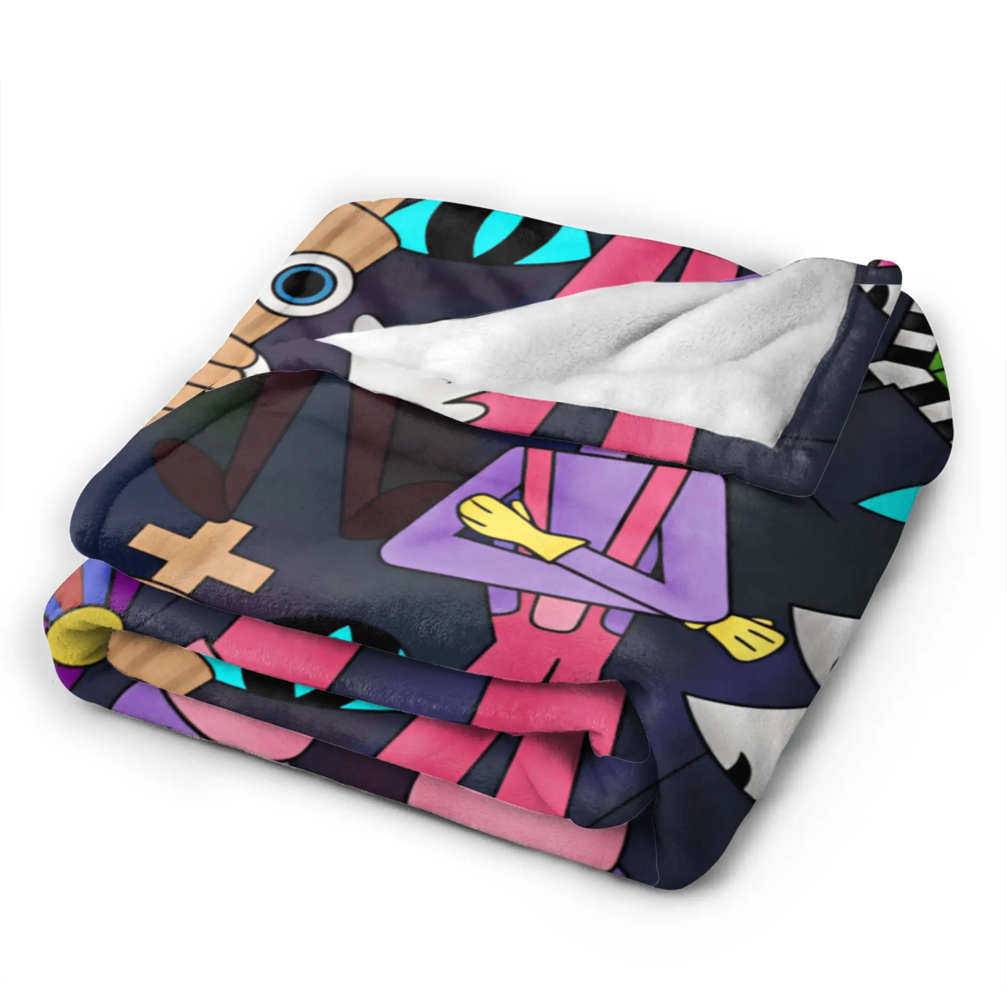 Soft Blanket Picnic A-Amazing D-Digital C-Circus T-TADC Throw Blanket Trend  Bedspread For Sofa Home