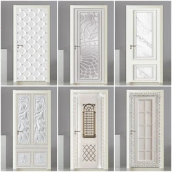 PVC Self-Adhesive Waterproof Door Sticker 3D Stereo Golden Door Frame Wallpaper Living Room Luxury Decal Home Decor Art Stickers