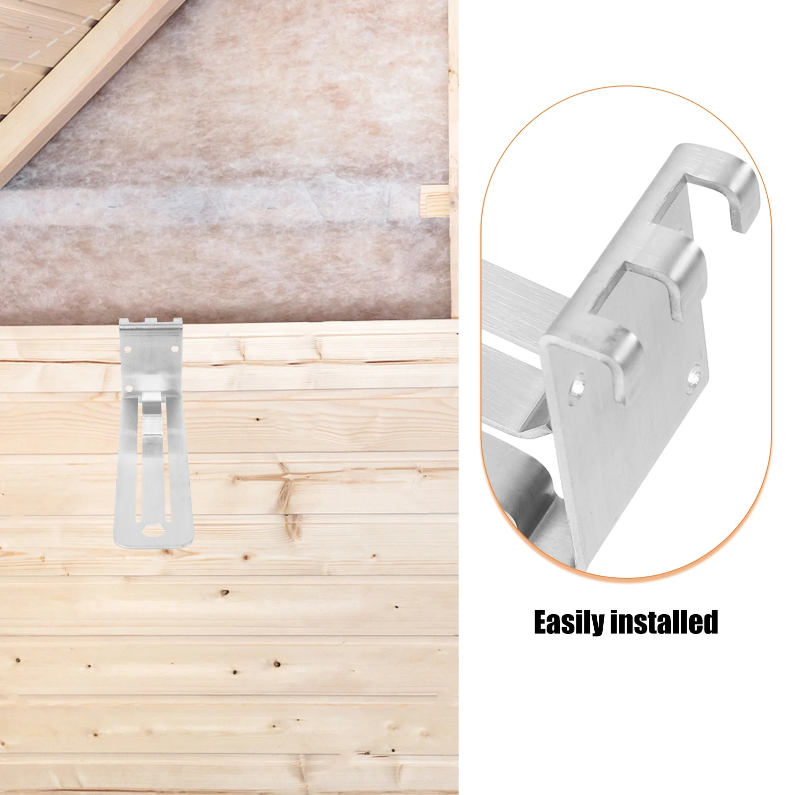 2 шт., инструмент для установки сайдинга, измерения, точно подходит из нержавеющей стали, прочный сайдинг, универсальное использование