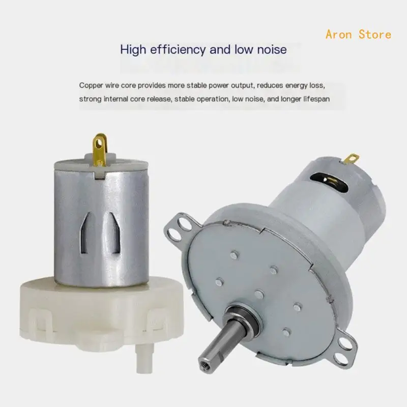 Efficient JS50 Gear Motor Washer Motor Foldable Washer Motor for Easy Laundry Pet Feeder Oil Valves 7800rpm/1100rpm