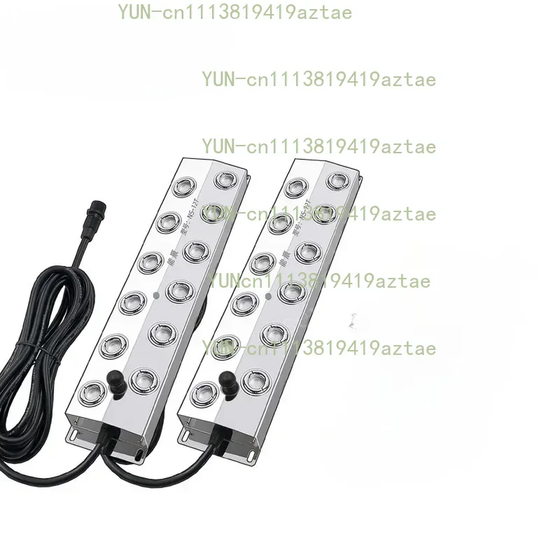 DC48V 12-Head Ultrasonic Mist Maker Fogger for Rockery Pool Greenhouse