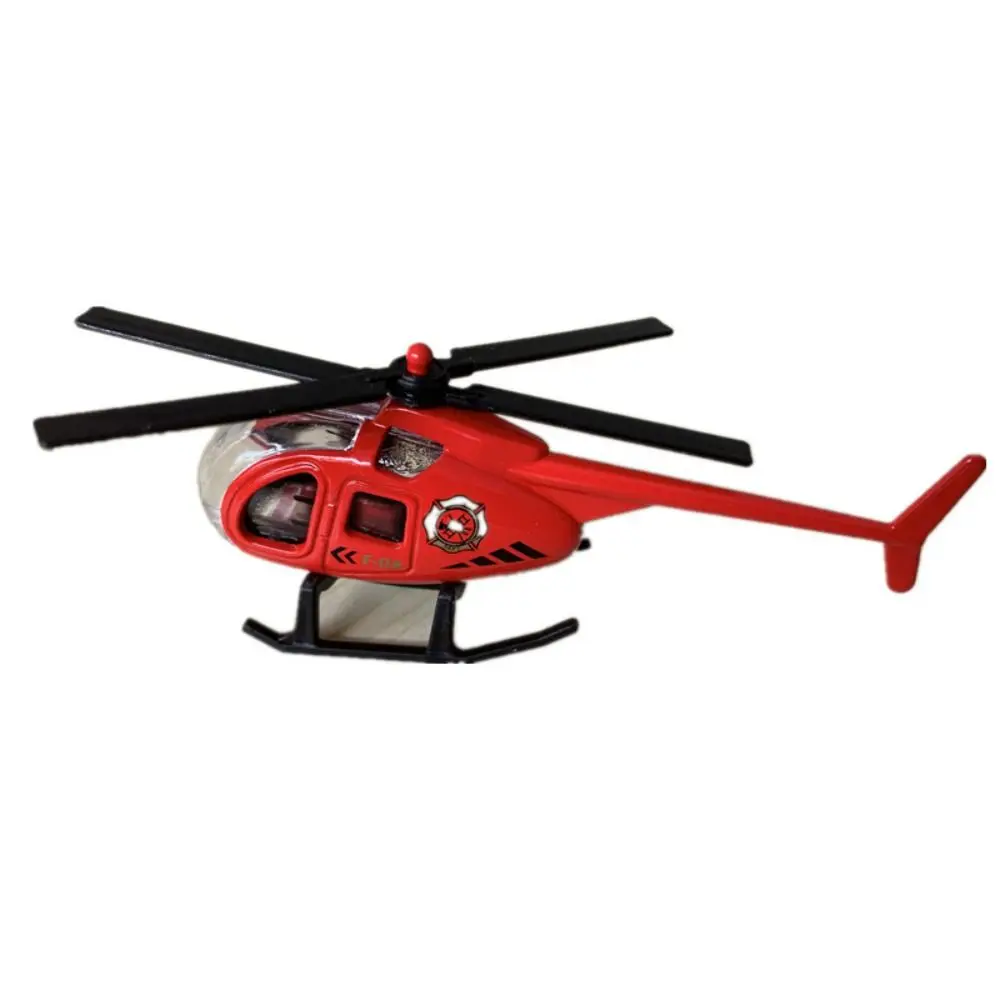 

Props Christmas Gift Airplane Figurines Helicopter Model Toys Diecast Helicopter Toy Simulation Helicopter Alloy Airplane Model