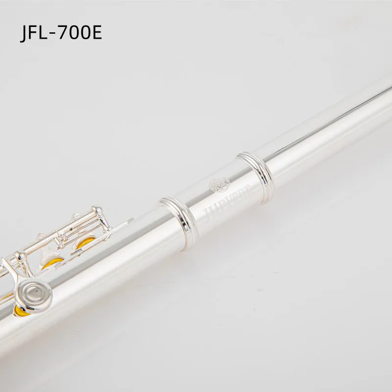 JUPITER JFL-1000RBE JFL-700E flute 16/17 Holes Silver Plated Transverse Flauta obturator C Key with E key music instrument