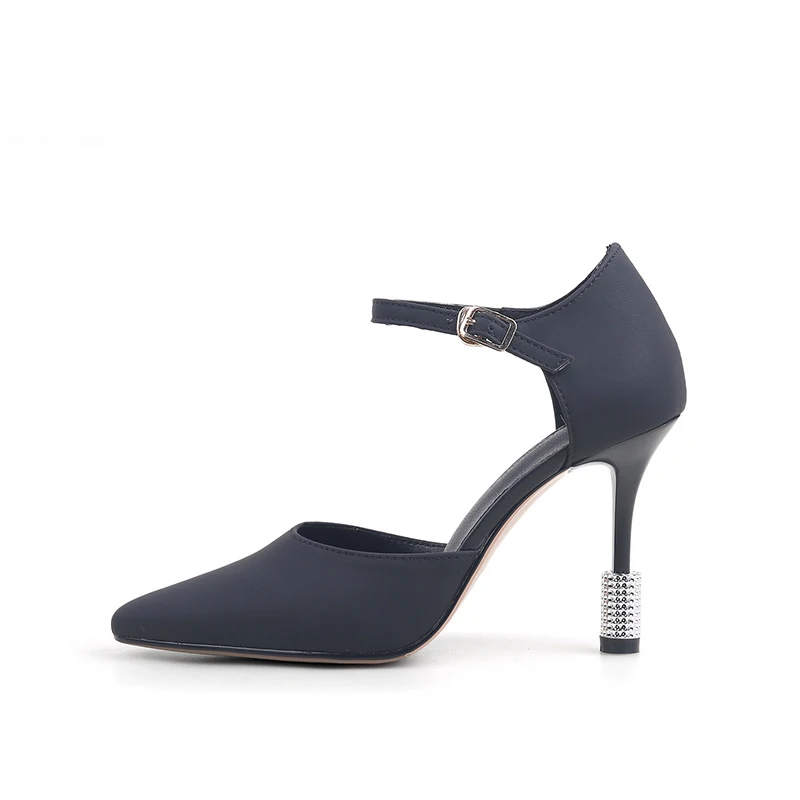 

Туфли-лодочки женские на высоком каблуке 9 см, с острым носком