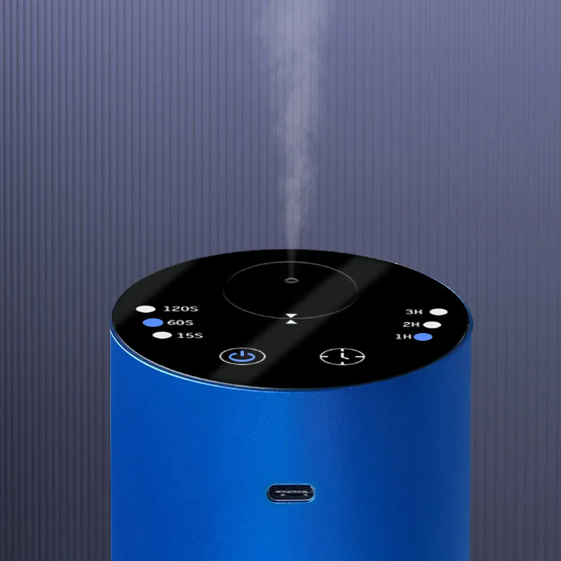 Intelligenz Luxus Tragbare Elektrische Parfue Ätherisches Öl Aroma Diffusor Maschine Drahtlose Wasserlose Auto Öl Duft Diffusor