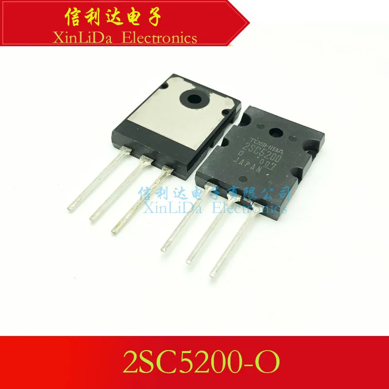 2SC5200-O 2SC5200 TO-3PL 230V 15A 150W NPN Triode New and original