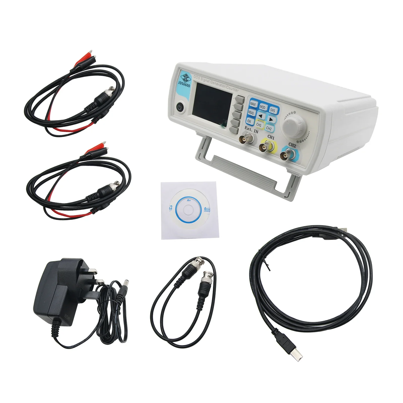 

Premium Products 2026 JDS6600 Digital Control DDS Signal Generator Function Arbitrary Waveform Pulse Signal Source Frequency Met