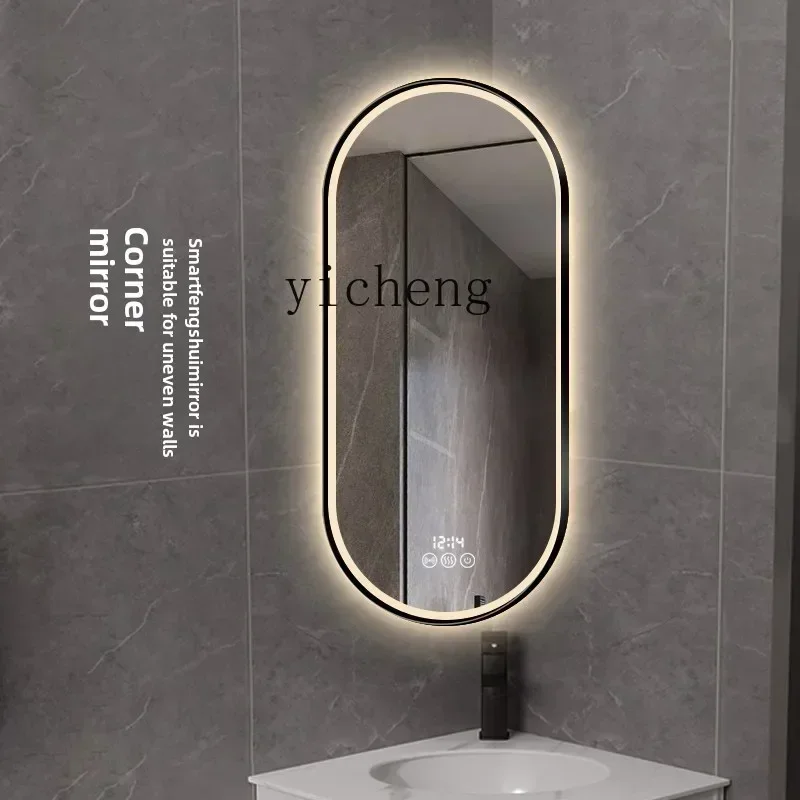 rotatable bathroom mirror folding telescopic side corner side mirror wall hanging