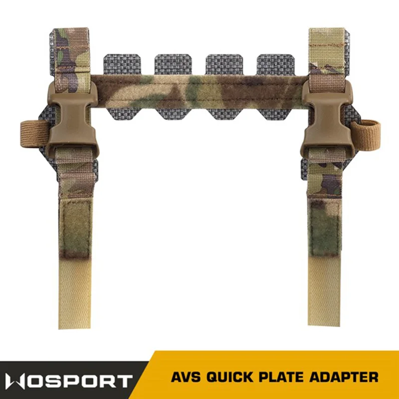 Tactical Plate Carrier Placard Adapter Adaptive Vest Front Panels Converter For AVS MBAV Standard 5 row 6 column