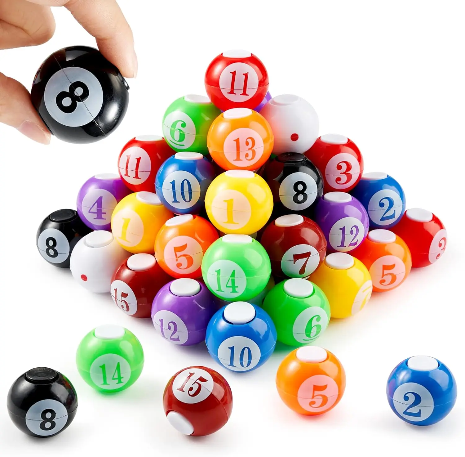 

Набор из 36 шариков-спиннеров для детей, игрушки для снятия стресса, оптовые товары для вечеринок, сокровища для классной комнаты