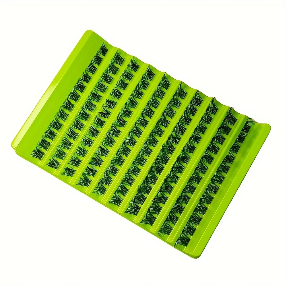 Cost-Effective 10 Rows Unscented Natural High Volume Segmented Individual Lashes Reusable DIY Home Eyelash Extension Tools