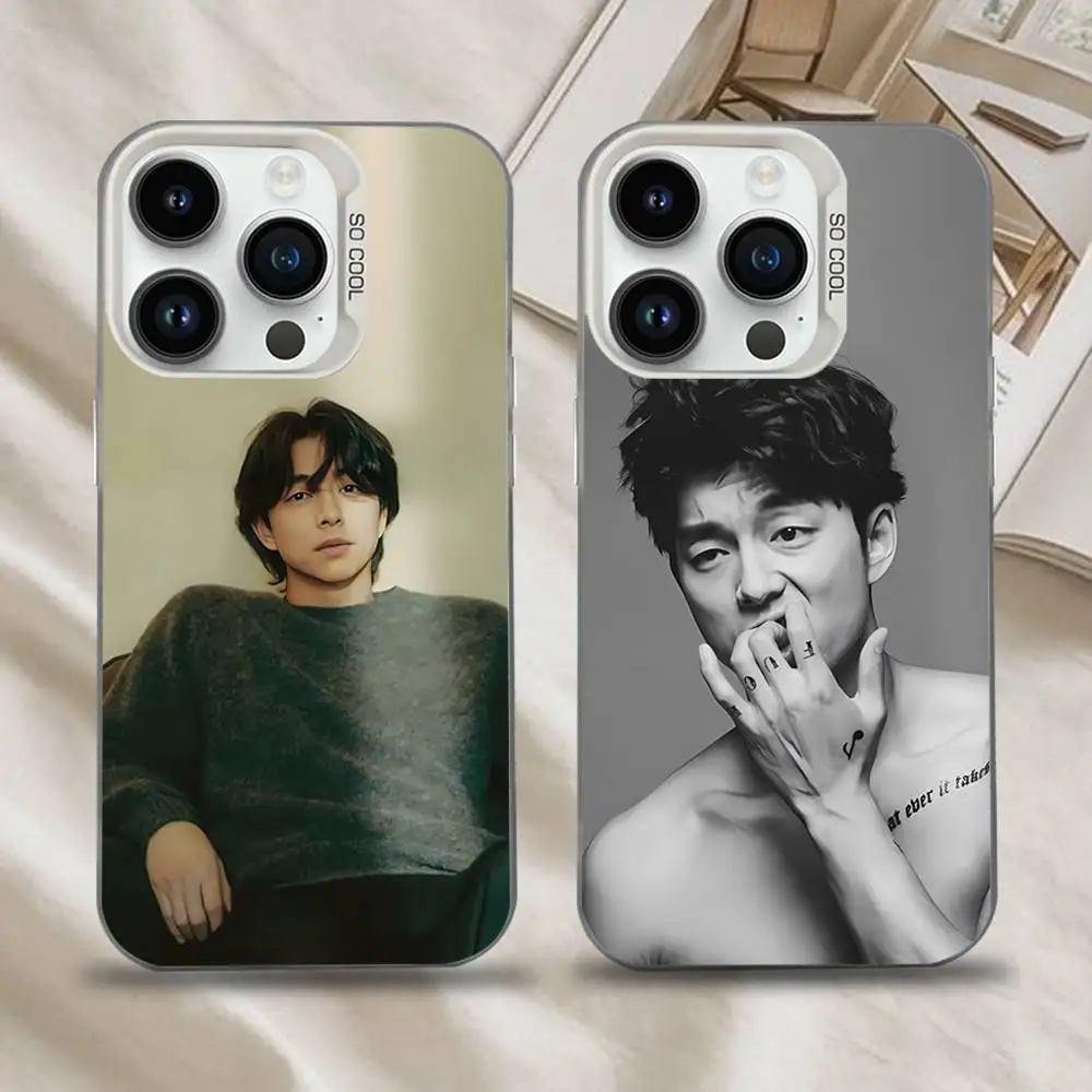 

G-Gong yoo Korea For iPhone 17,16,15,14,13,12,11,Mini,Pro,E,SE4,XS,MAX White Candy Matte Cover