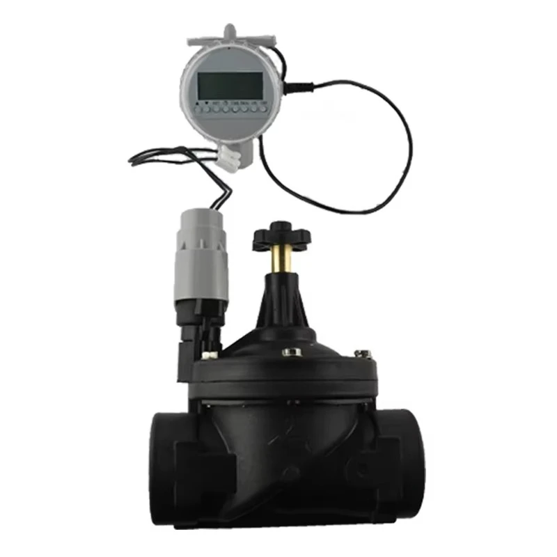 

Электромагнитный клапан для ирригации из пластика, 3 дюйма, с функцией блокировки распыления воды, 9В/12В/24В