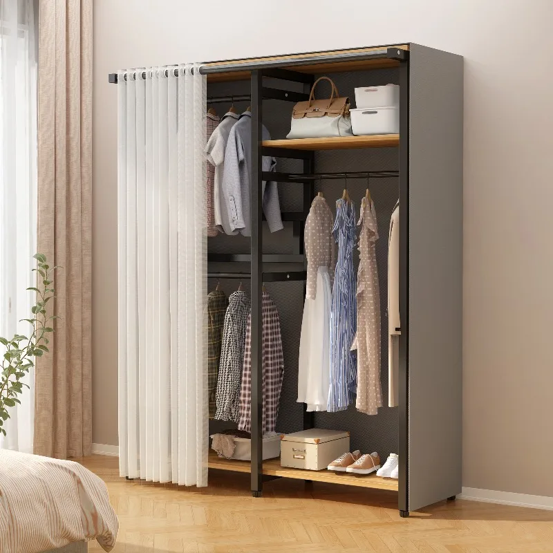 Organizador de almacenamiento, armario, ropa, dormitorio, particiones portátiles, armario para sala de estar, muebles modernos Ropero Lounge Suite