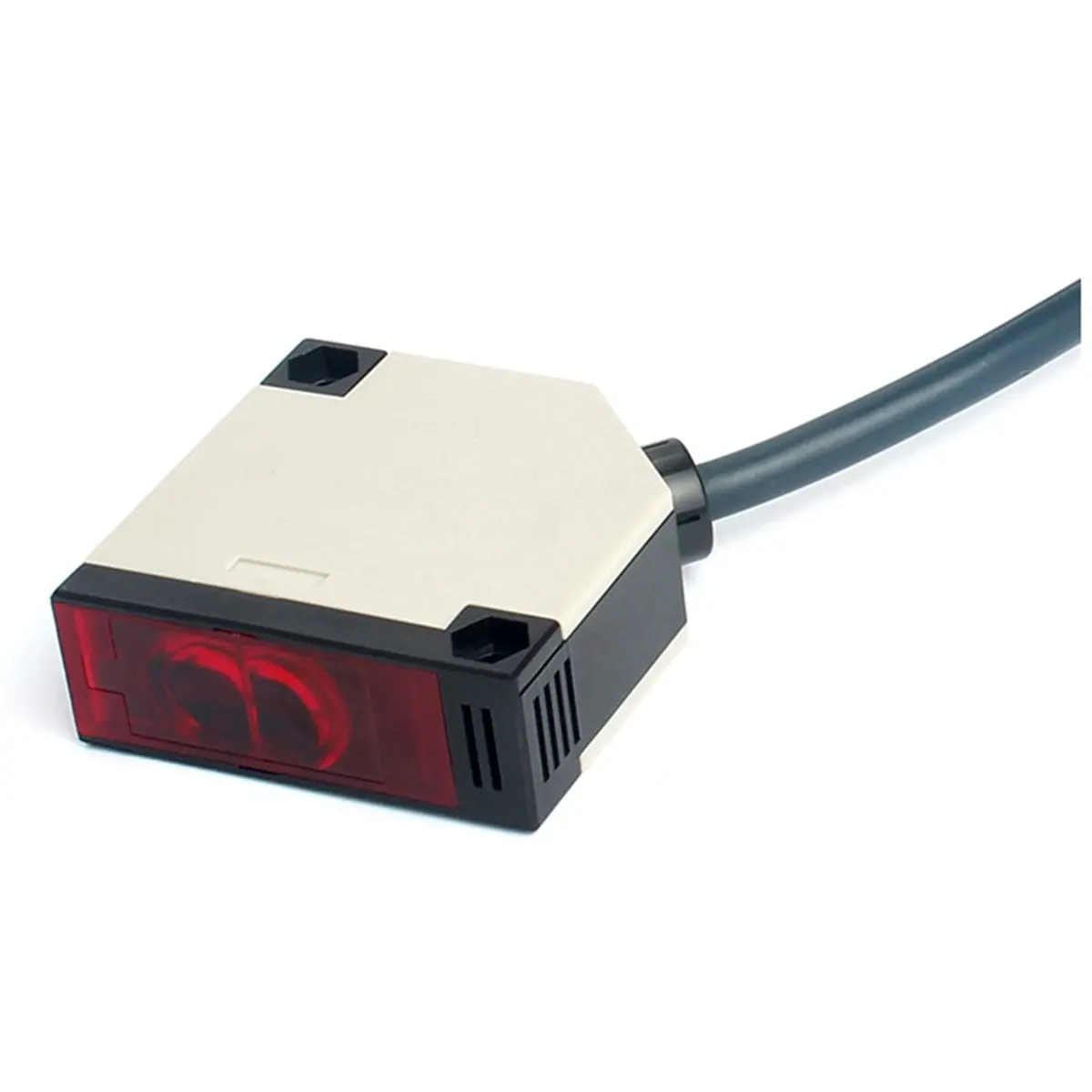 A40I E3JK-R4M1 Reflective Square Photoelectric Switch Sensor with Reflector Plate AC220V/DC24V Universal Model