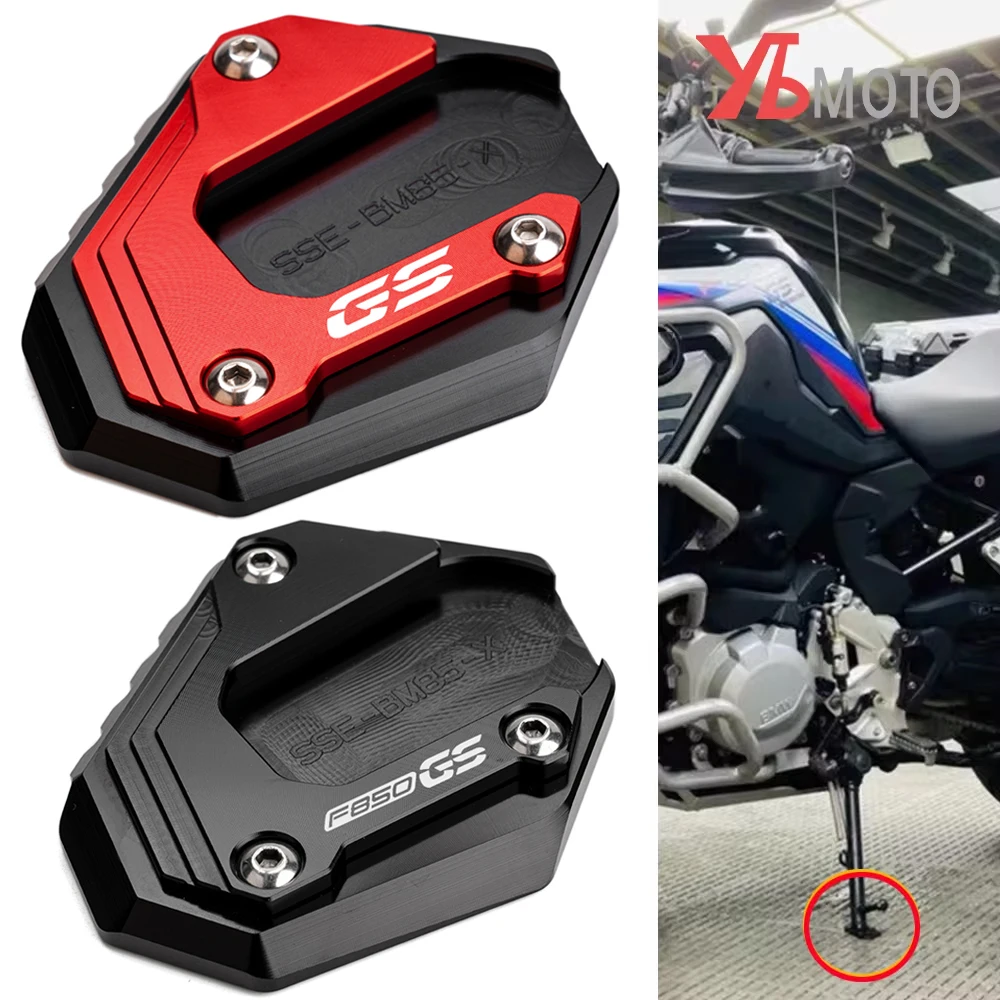 For BMW F850GS F750GS Adventure F 750 850 GS F850 GSA 2018-2023 Accessories Motorcycle Side Stand Extension Kickstand valve caps