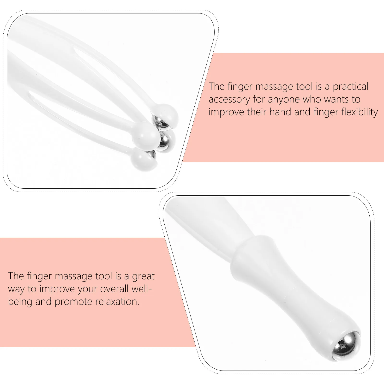 

Finger Massage Tool Portable Handheld Finger Roller Relaxation Device for Hand Massager Hand Massager Tool
