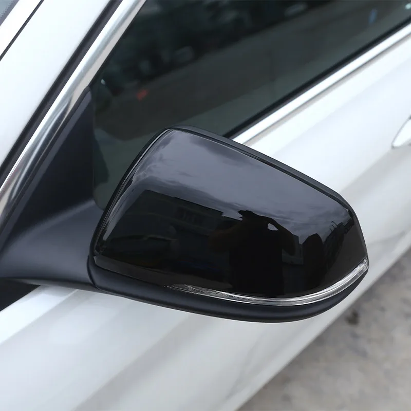 For BMW X1 F48 2016-2019 ABS Carbon Fiber RearView Mirror Cover Trim For BMW 2 Series F45 F46 Gran Active Tourer 2015-2023
