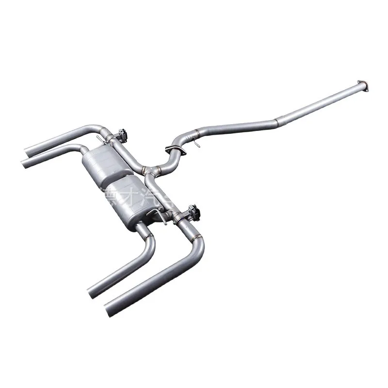 Adequado para Lynk & Co 03 + 2.0T modificado GFC médio-cauda tambor duplo válvula sistema de som de exaustão modificado de quatro saídas