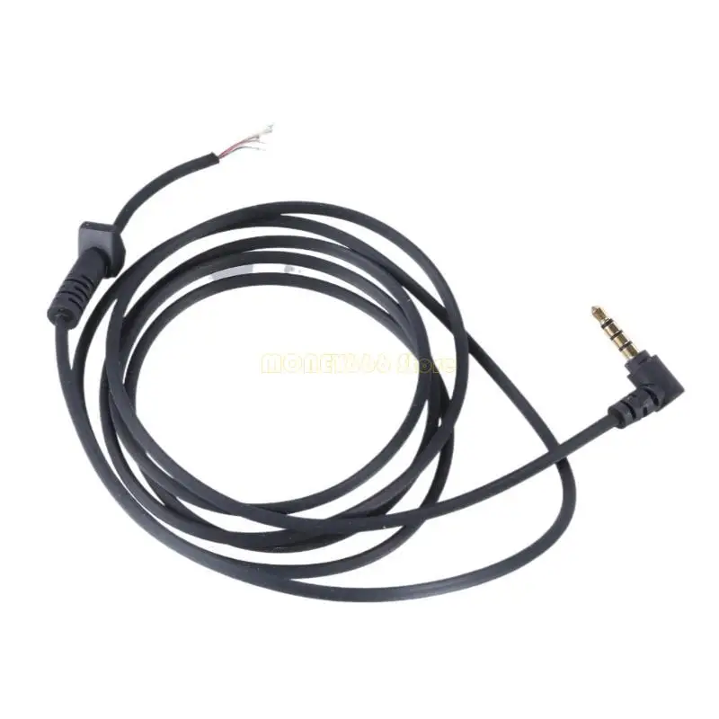 F62C Усовершенствованный кабель гарнитуры для наушников, замена долговечности для любителей музыки геймеров любителей музыки