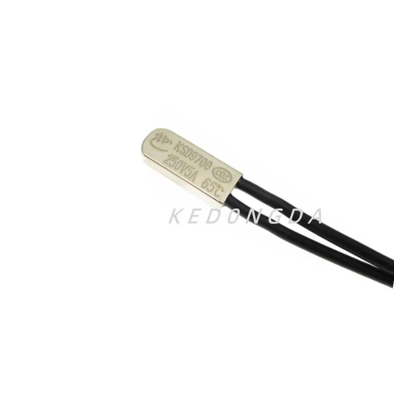 10PCS Temperature control switch KSD9700 15-180 degrees 5A250V plastic shell/metal shell temperature protector