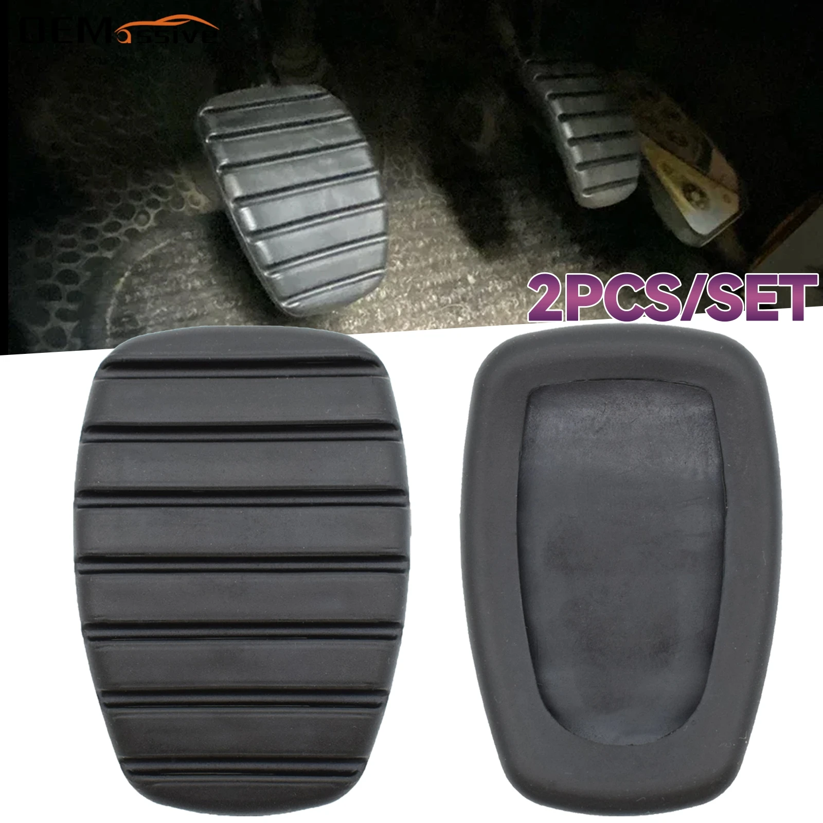 For Renault Clio 2 Fluence Kangoo 1 Megane 3 Master Trafic Scenic Grand Modus Car Brake Clutch Foot Pedal Pad Cover Accessories