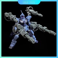 Black Trojan Horse RX-80PR Pale Rider Ground Type RX-80PR HG 1/144 Assembly Model Kit And W003 W002 W001 Assembly Weapon Kit