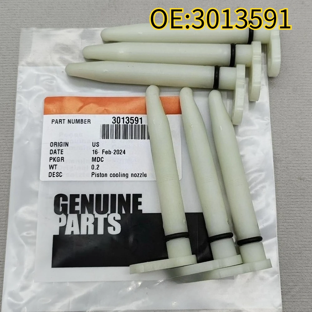 

High quality New For 6PCS 3007976 Cummins nozzle pistol cooling suitable for NT855 N855 N13591