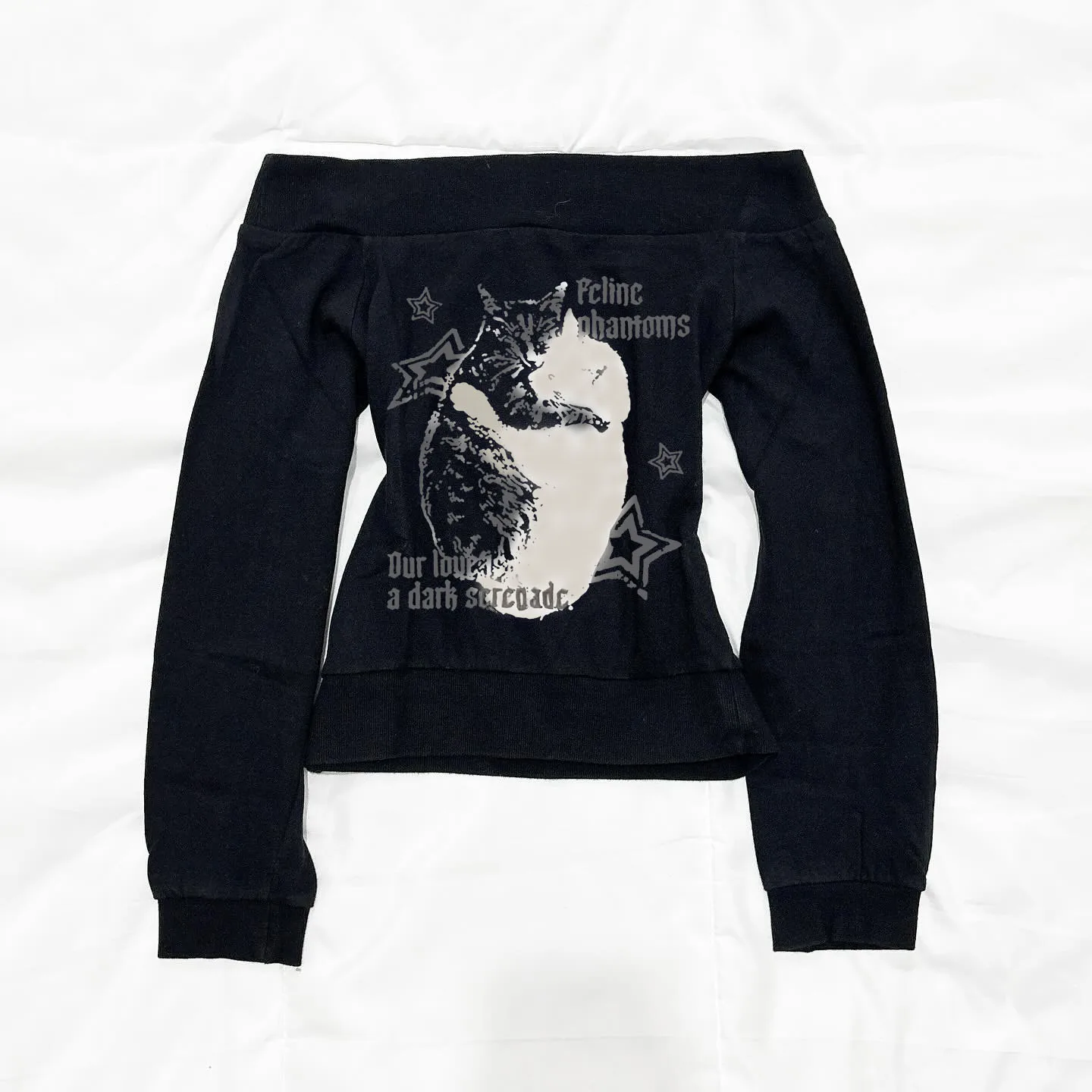 Camiseta Y2K Stil zweitelige Kurzarm Weste Harajuku ropa de calle Hosentrger Frauen Kleidung camisa estética gótica Fledermaus breve