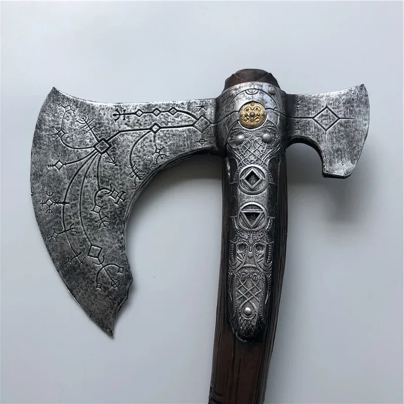 93cm Cosplay 1:1 War Beast Axe Pirate Ghost Axe Prop Weapon Role Playing Game Movie Cos Axe PU Weapon Model Toy Gift decoration