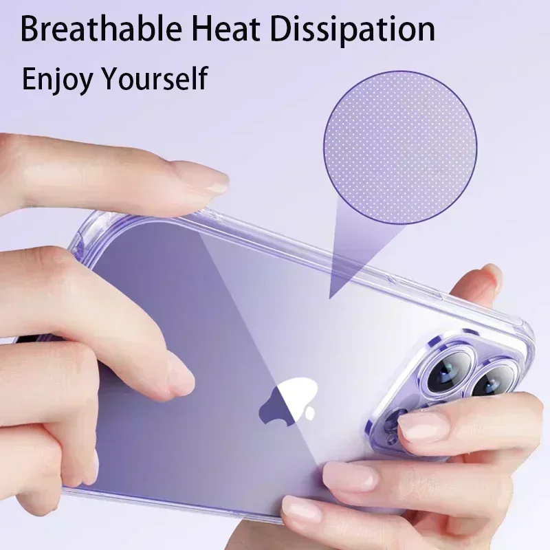 Роскошный прозрачный чехол для телефона iPhone 15 14 13 12 11 Pro Max, мягкий силиконовый чехол для iPhone XS Max XR X 7 8 6 Plus, прозрачная задняя крышка