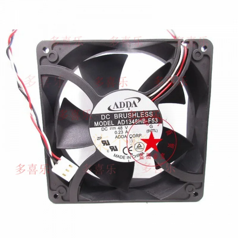 

EE for ADDA AD1348HB-F53 12738 48V 0.23A 12.7CM axial cooling fan
