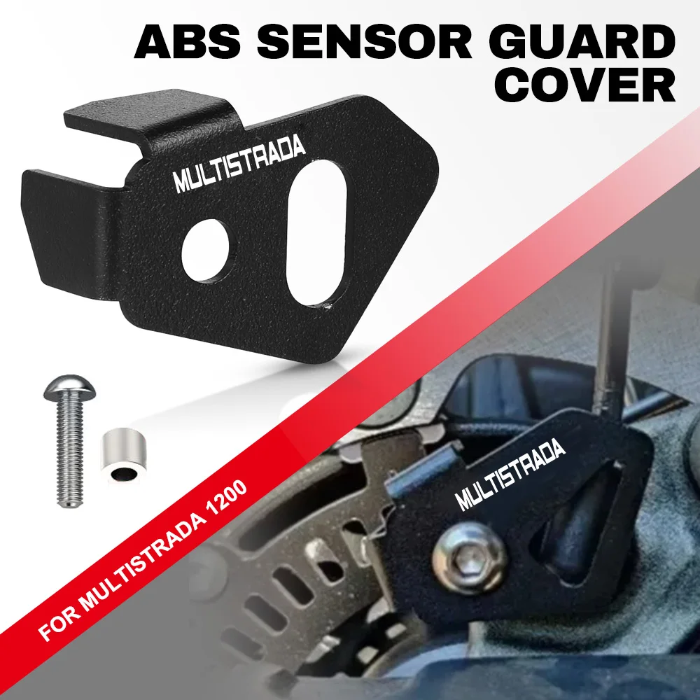 

For Ducati Multistrada 1200 Motorcycle Accessories Rear ABS Sensor Guard Cover Protection 1200 Multistrada Rear Sensor Guard