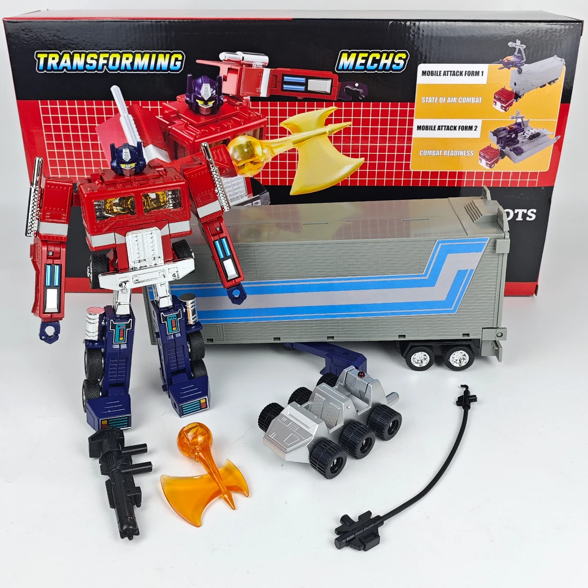 KC01 op Prime Transformation Toys KO Missing Link C01 C02 Alloy Action Figure Toy Gift Collection