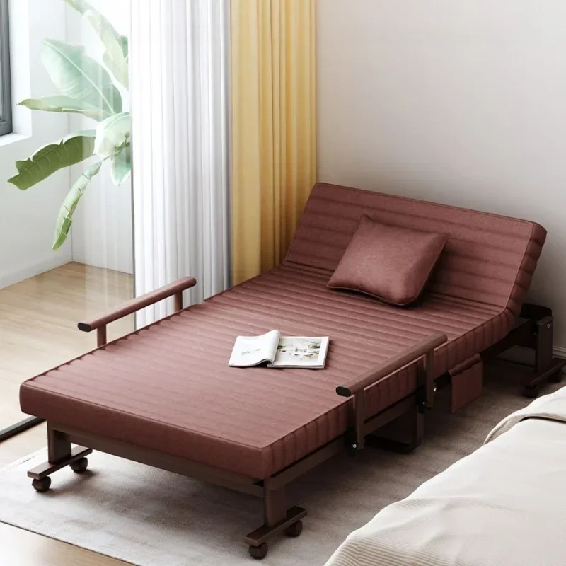 Chaise Lounge de oficina relajante para el hogar, sillón con brazo plegable individual, sofá cama, Sillon relajante
