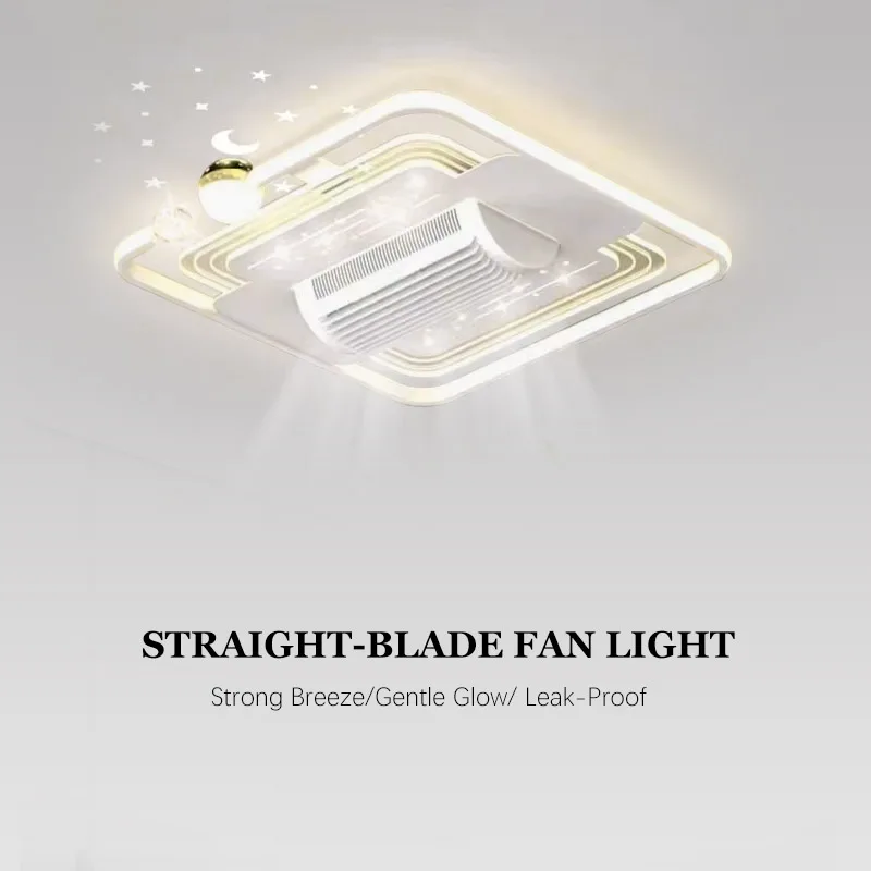 Smart Ceiling Fan Light with Remote Control  Timer 3 Color Temperatures Dimmable LED Low Profile for Indoor Patio Garage