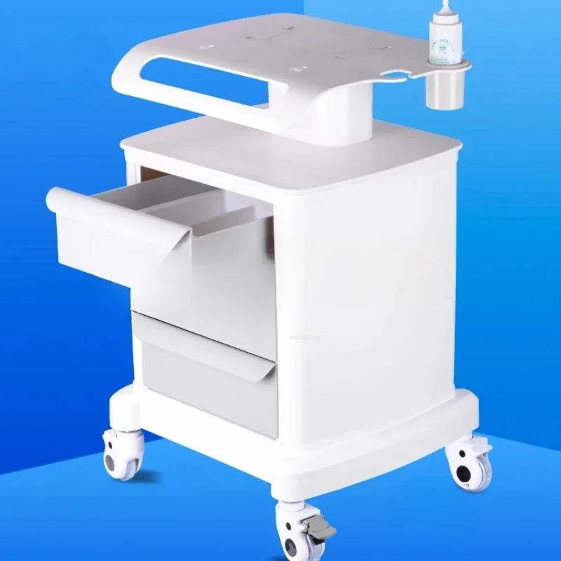 Portable beaut Salon Salon Trolleys denta clini Mobile Tool Carts Medical Hospital Auxiliary Cart With Wheels Salon Furniture