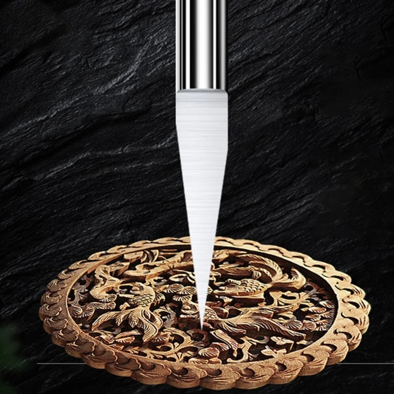 K1KA graveerfrezen Tungsten Steel Cutting Bits voor Advertising Cutting Router