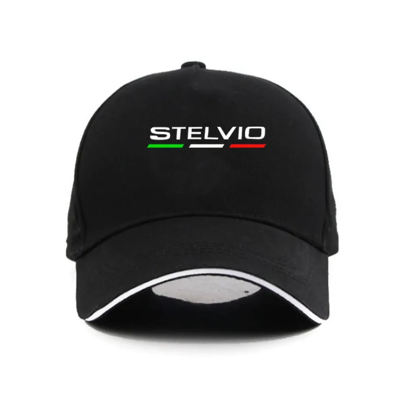 

Car Hats Casual Baseball Caps Sunscreen Cotton Ventilate Hat for Alfa Romeo STELVIO Auto Accessories