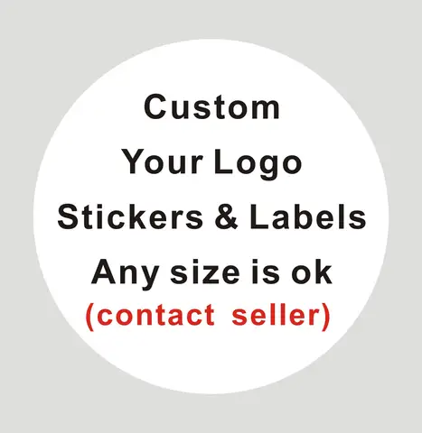 맞춤형 스티커방수 및 투명 로고 회사 이름 스티커 맞춤형 포장 라벨 나만의 스티커 디자인