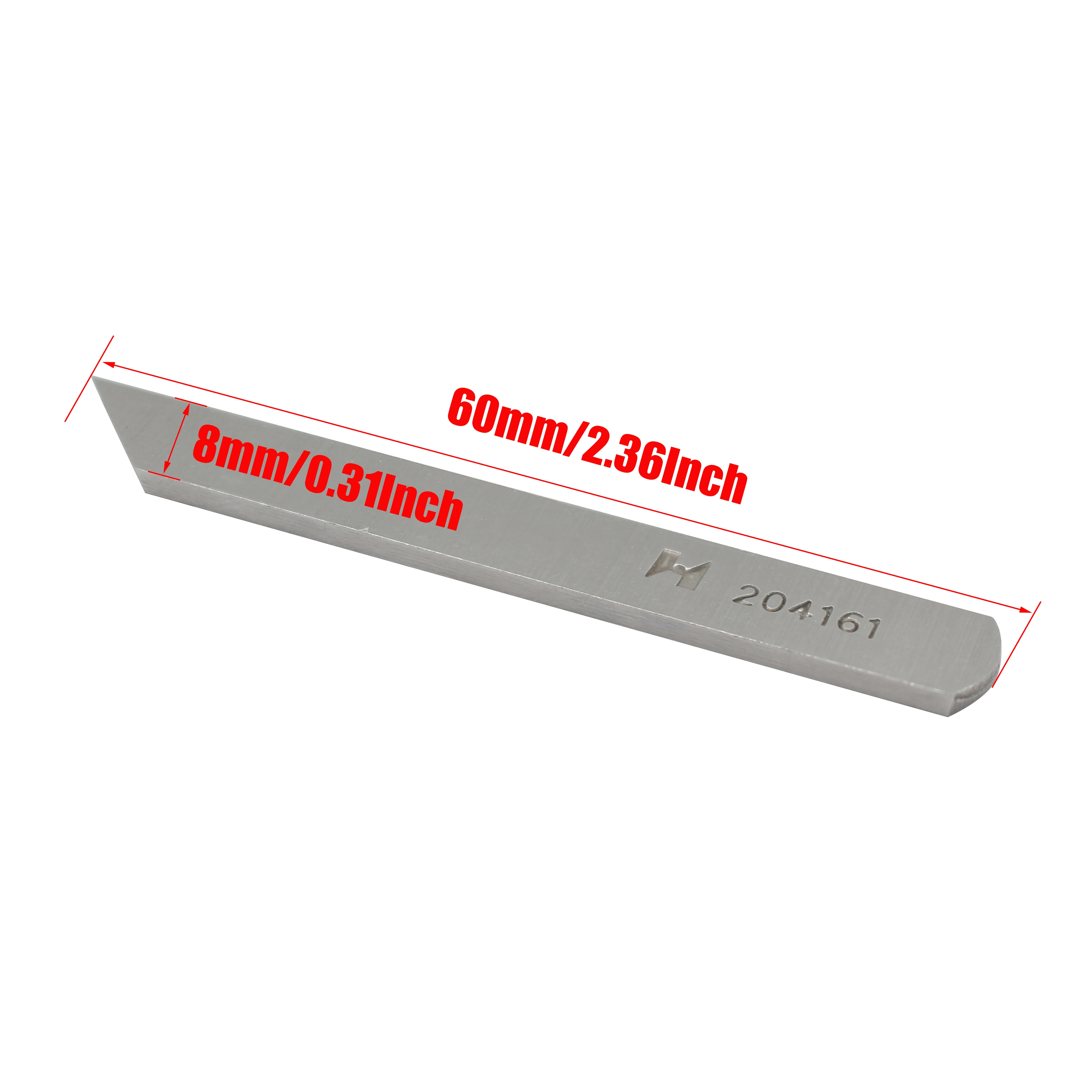 industrial sewing machine accessories 204161 lower knife for overlock 5 thread blades for Pegasus M732 L32 503-4