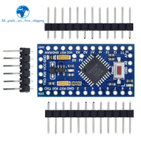 TZT 1/5PCS Pro mini Atmega328P Pro Mini 328 Mini ATMEGA328 3.3V 8MHz 5V 16Mhz for Arduino Compatible Nano CP2102 FT232RL