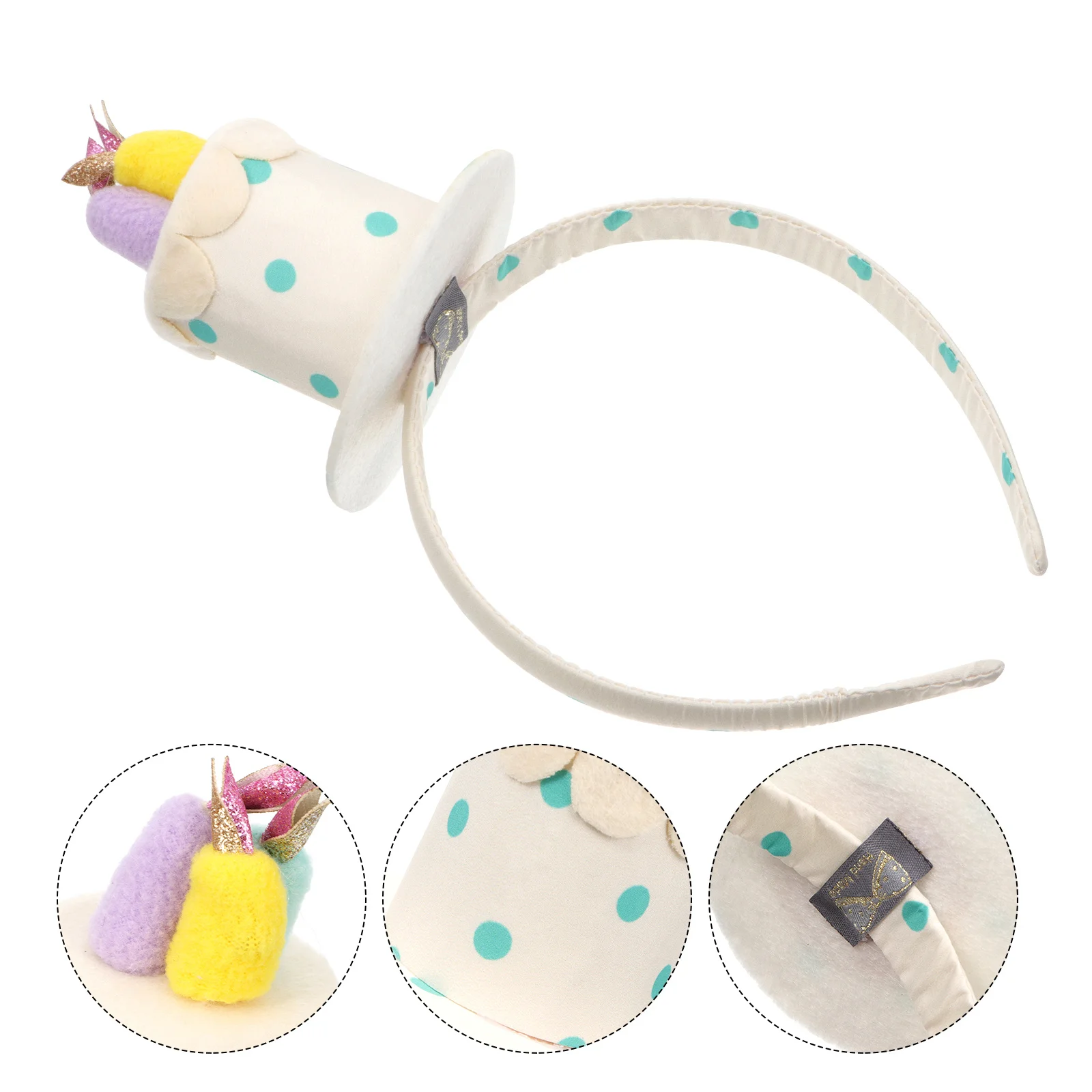 

1 шт. детский головной убор, стильный головной убор на день рождения, изысканное качество изготовления, красивый цвет, креативная шляпа, дизайн формы, вечерние