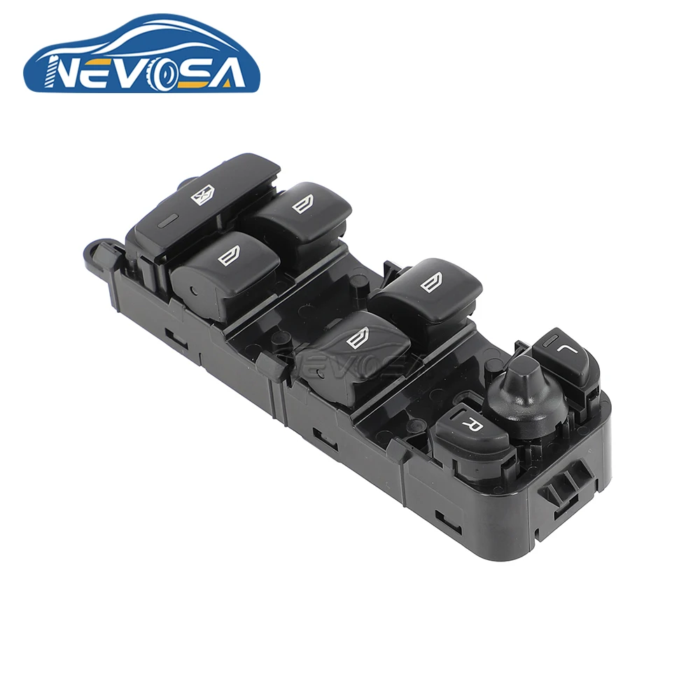 NEVOSA 31453232 For Volvo S80 S60L C70 V70 XC90 V60 V90 C30 2014 2016 Left Driver Power Window Control Switch 31334345 31376495