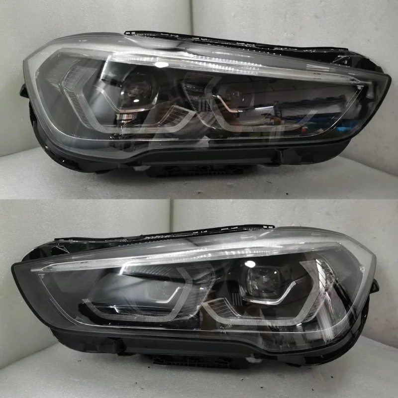 LED Headlight Assembly for BMW X1F49F48/2016-2023| Low Profile Design | Complete Pair| Adaptive Beam | High Lumen Output | Plug-