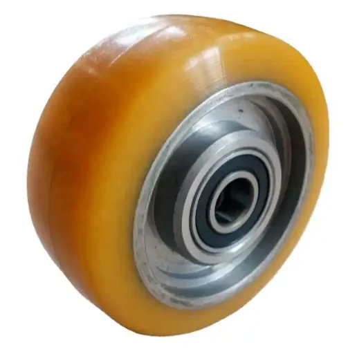 

Linde 125x40/45-15 mm Linde Part No. 0009933864 Long Working Service Solid Polyurethane Supporting balance wheel